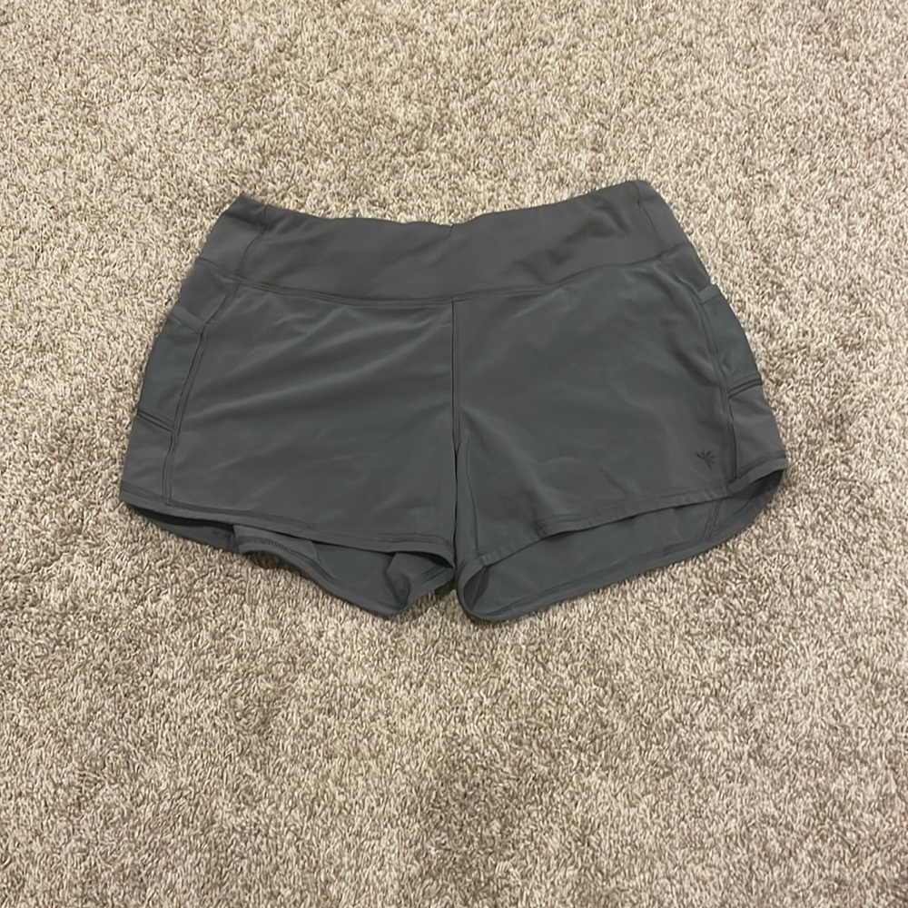 Grey Athleta shorts